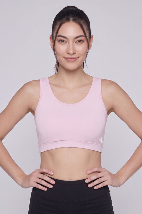 Zelocity Low Impact Quick Dry Sports Bra - Pale Lilac — image 2